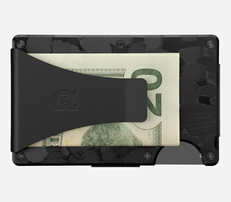 Ridge Wallet - Forged Carbon - Money Clip - Image 2
