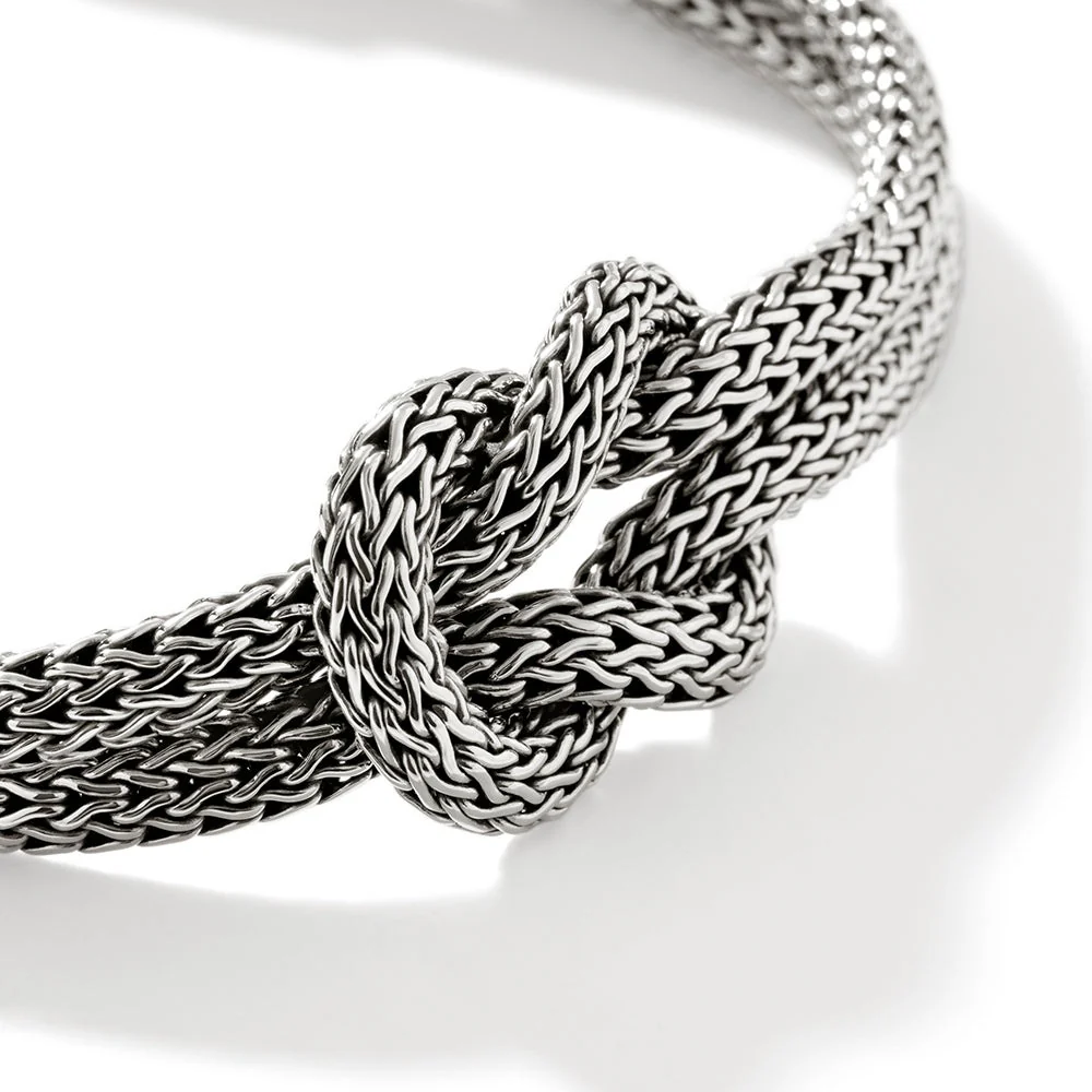 John Hardy Sterling Silver Love Knot Bracelet - Image 4