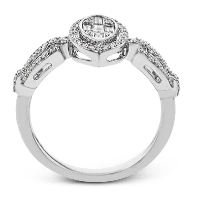 Simon G. White Gold Marquise Shaped Diamond Fashion Ring - Image 3