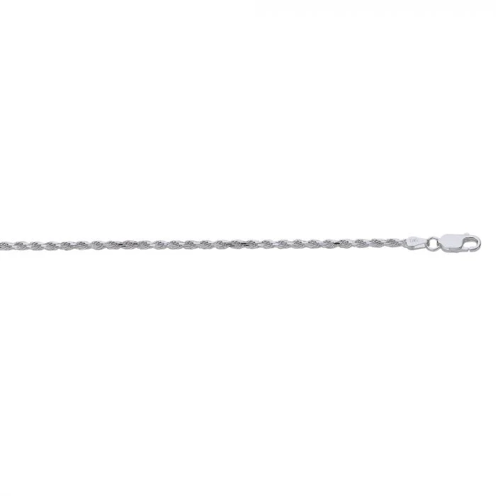 Sterling Silver Rope Chain
