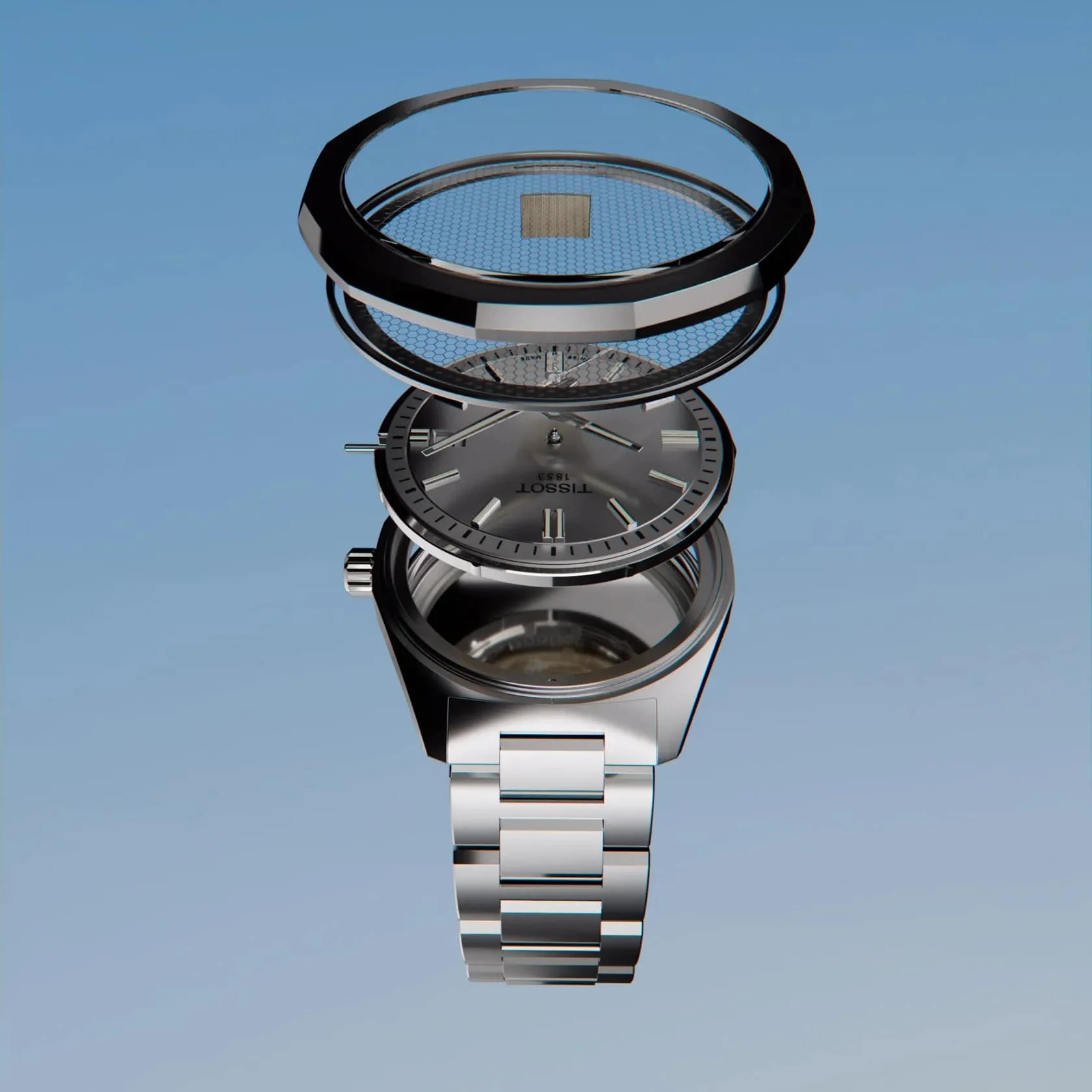 Tissot PRC 100 Solar 39mm Watch - Image 4