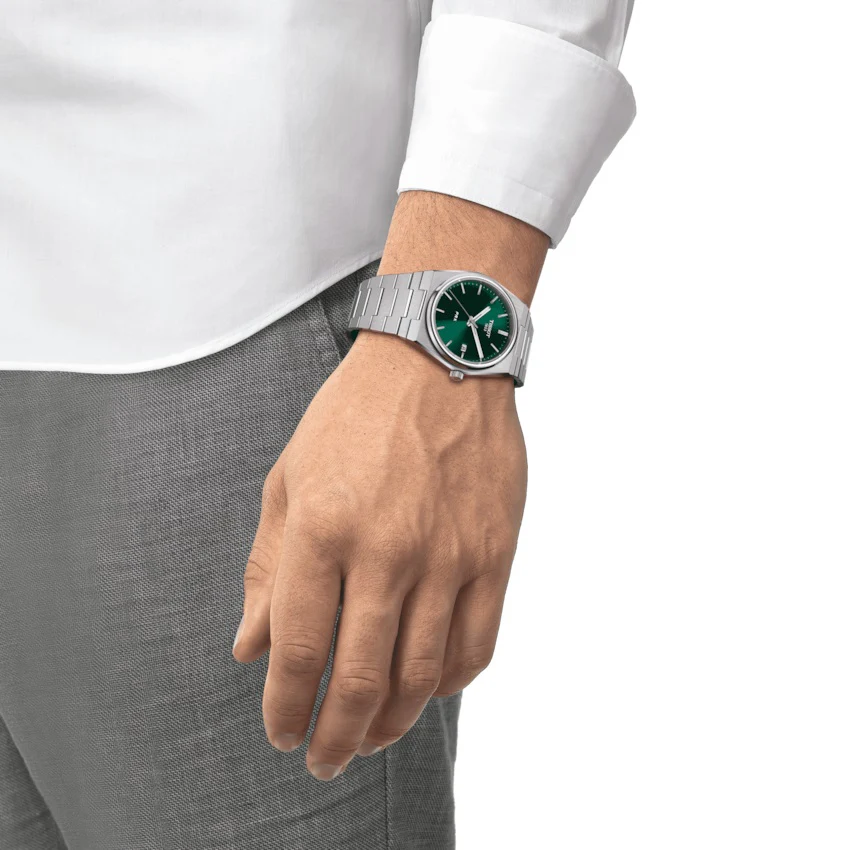 Tissot PRX Green Dial Watch - Image 2