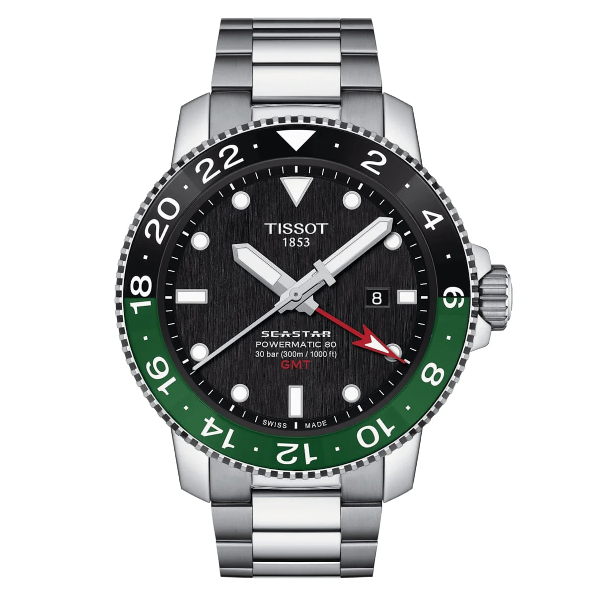 Tissot Seastar 1000 Powermatic 80 GMT