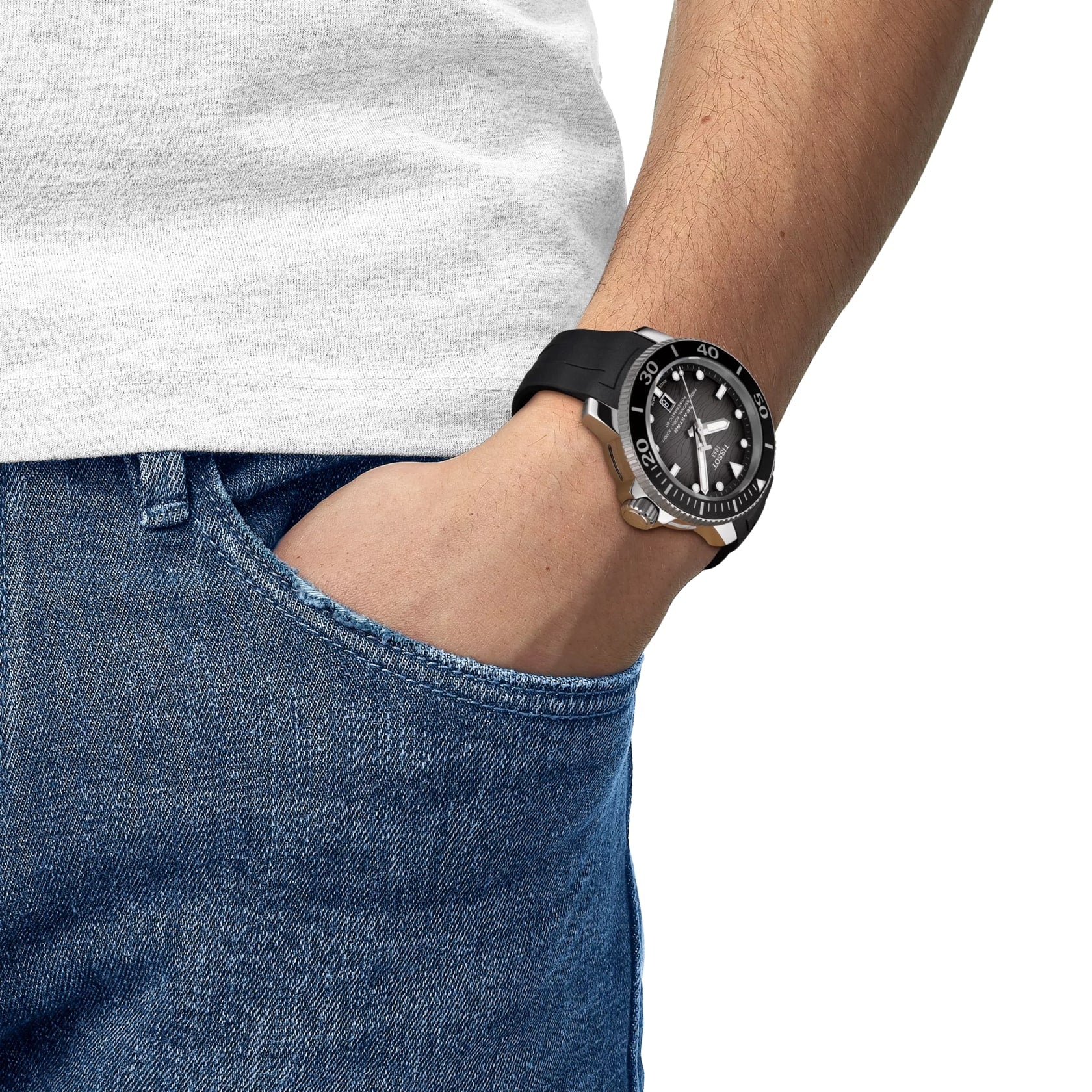 Tissot Seastar 2000 Automatic 46mm Watch - Image 5