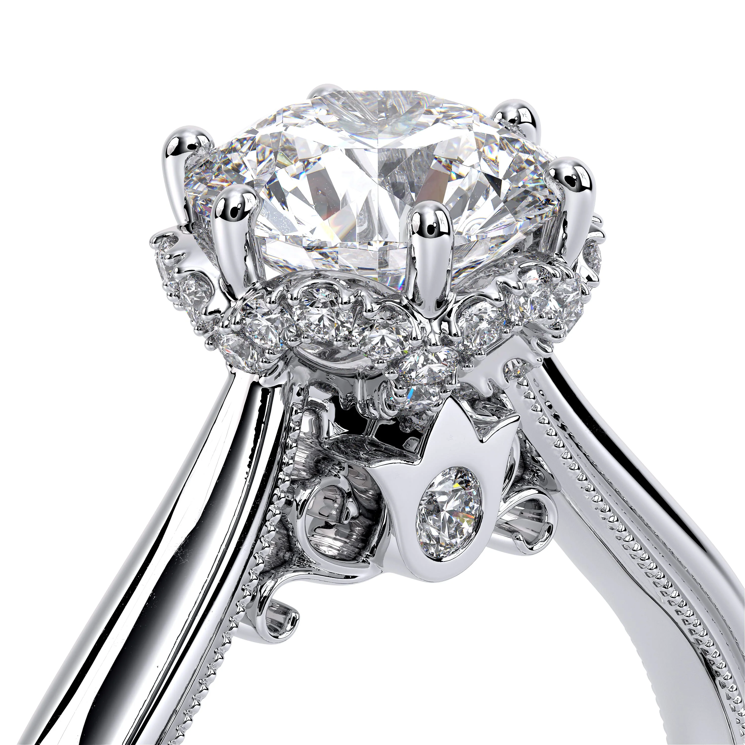 Verragio Renaissance Collection Solitaire Engagement Ring - Image 4