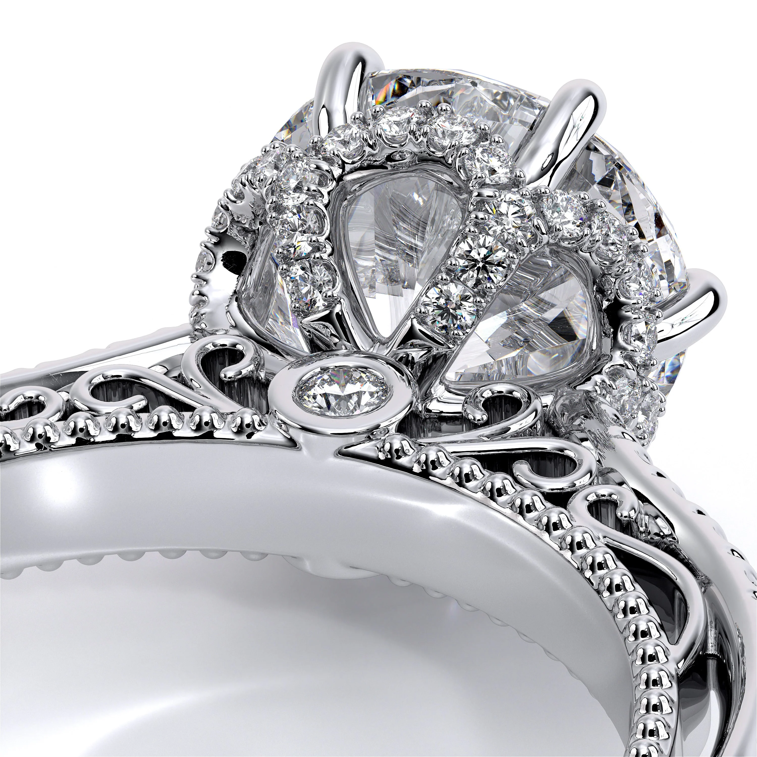 Verragio Venetian Collection Semi-Mount Engagement Ring - Image 5