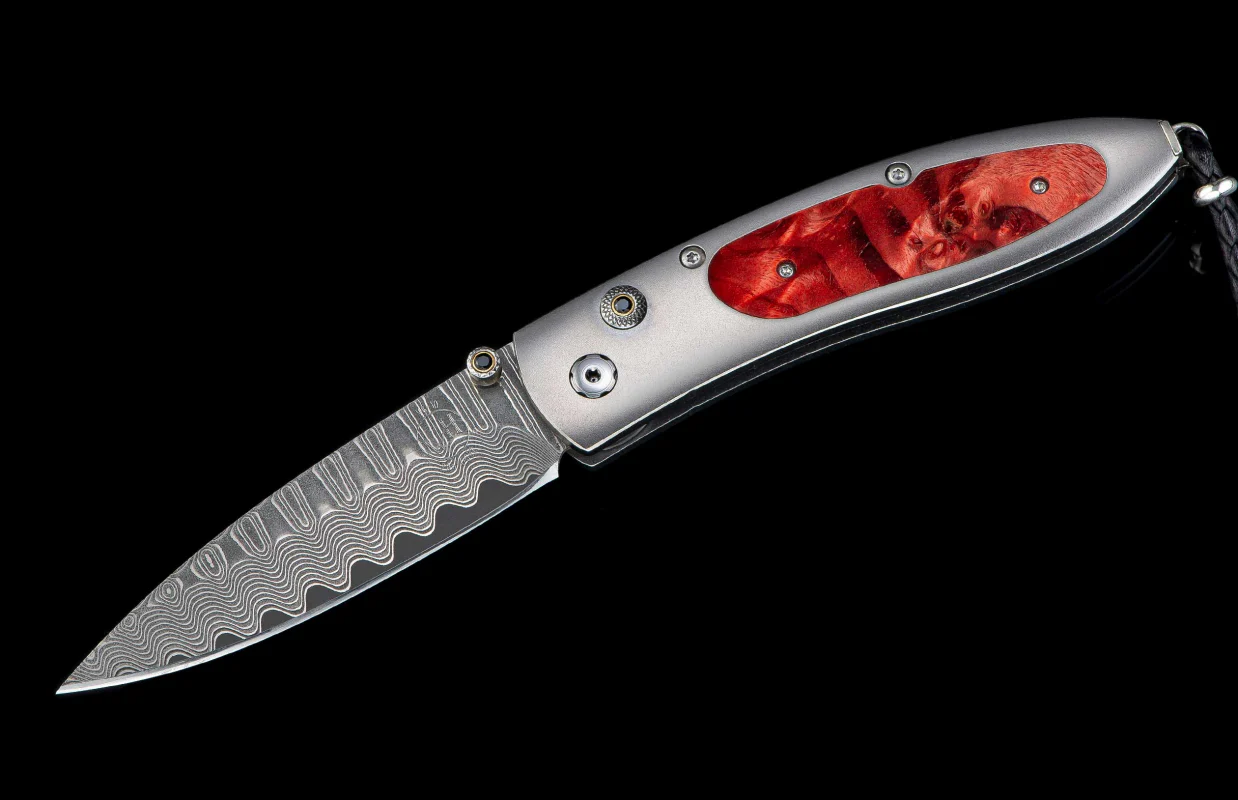 William Henry Monarch ‘Red Burl' Knife - Image 2