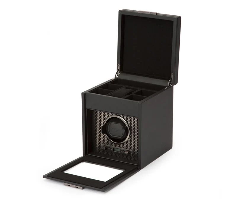 Wolf Axis Single Watch Winder With Storage - Image 2