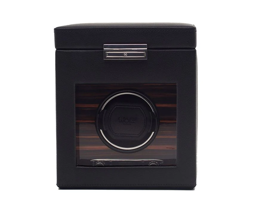 Wolf Roadster Single Watch Winder With Storage