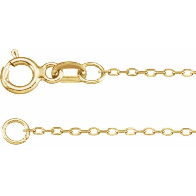 Yellow Gold Cable Chain